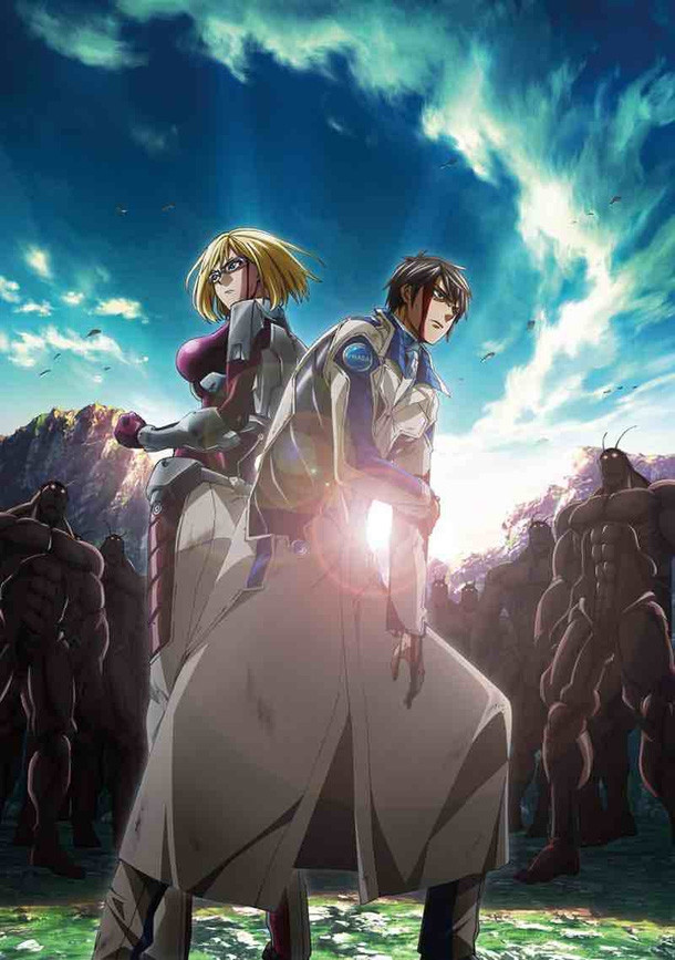 Terra Formars Revenge Premier visuel de la saison 2 de l'anime