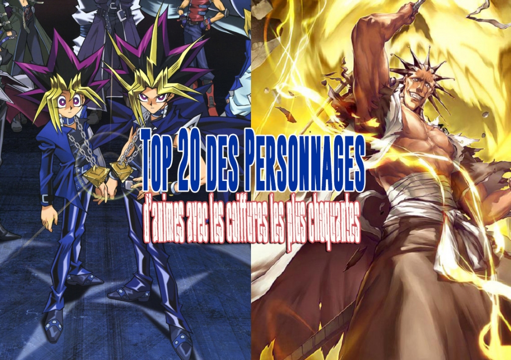 Top 20 des Coiffures Animes Mangas