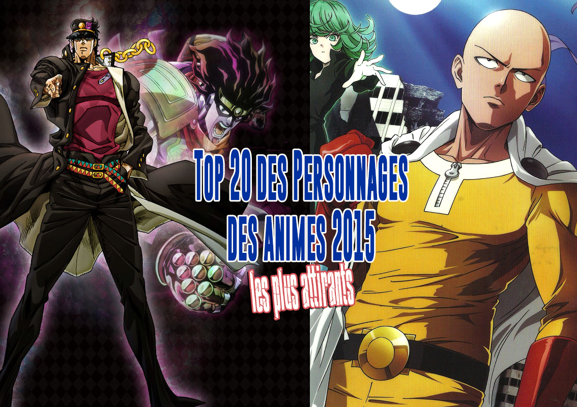 Top 20 des Personnages des Animes 2015 Facebook